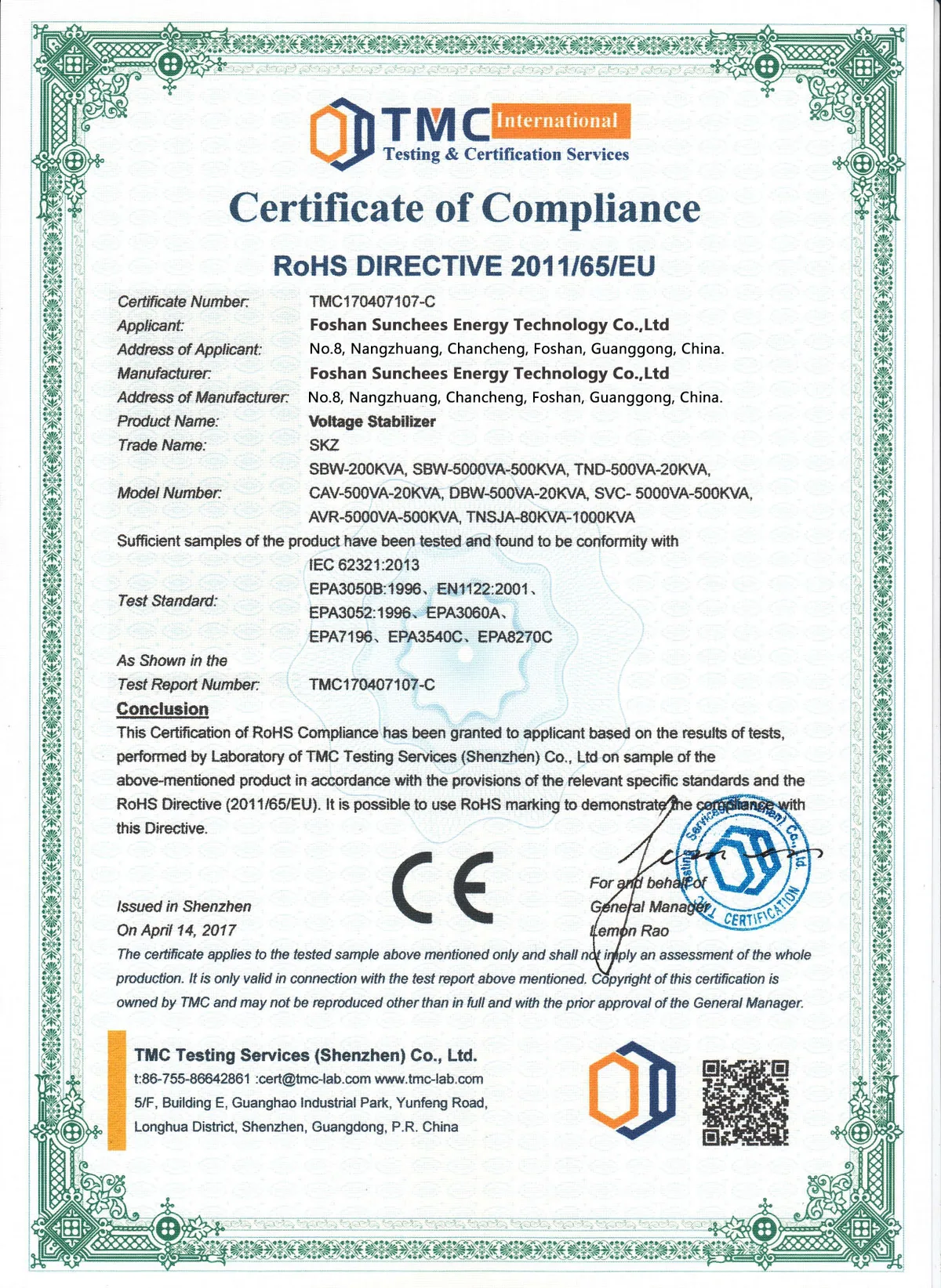 Factory Audit & Process