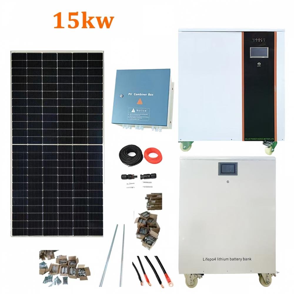 15kW Solar System for Off Grid